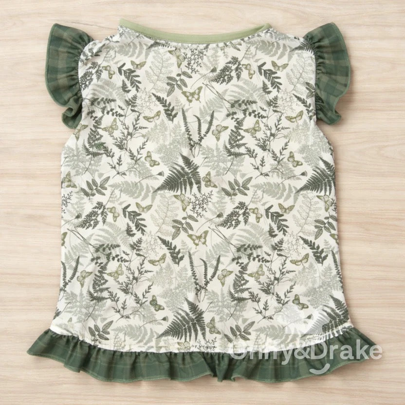 Ruffle Sleeve Shirt